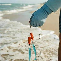 Lazer Sharp Cylinder Float Pompano Double Hook Rig