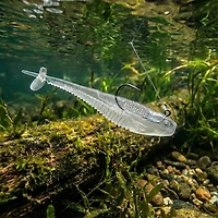 Rapala Crush City Mooch Minnow Unrigged Plastic Swim Baits -Pack