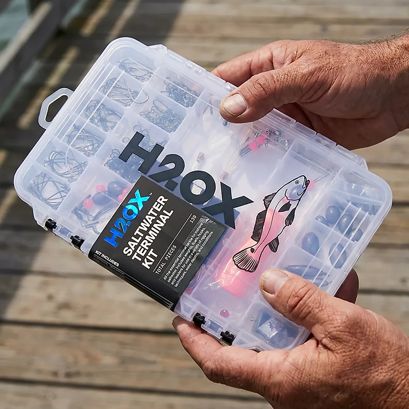 H2OX Saltwater 139-Piece Terminal Tackle Kit
