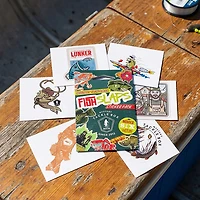 Mystery Tackle Box Fish Slaps Decal Kit