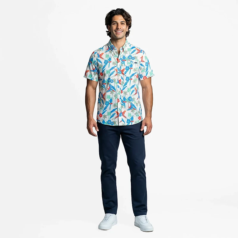 Chubbies Men's The Flock Party Performance Friday Shirt
