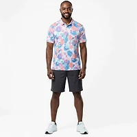 Chubbies Men's The Tropic Like It's Hot Performance Polo Shirt