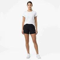 BCG Women's Run Petal Hem Mesh Shorts 3..5