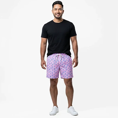 Chubbies Men's The Miami Mosaics Classic Swim Trunks 5.5