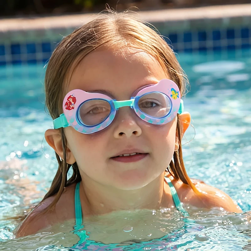 SwimWays Girls’ Ariel Licensed Swim Goggles