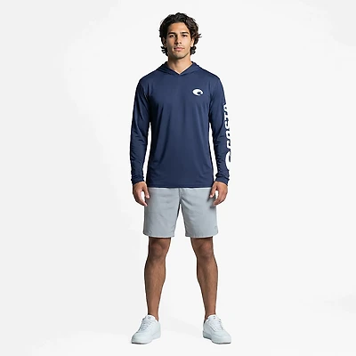 Costa Del Mar Men's Hooded Technical Performance Shirt