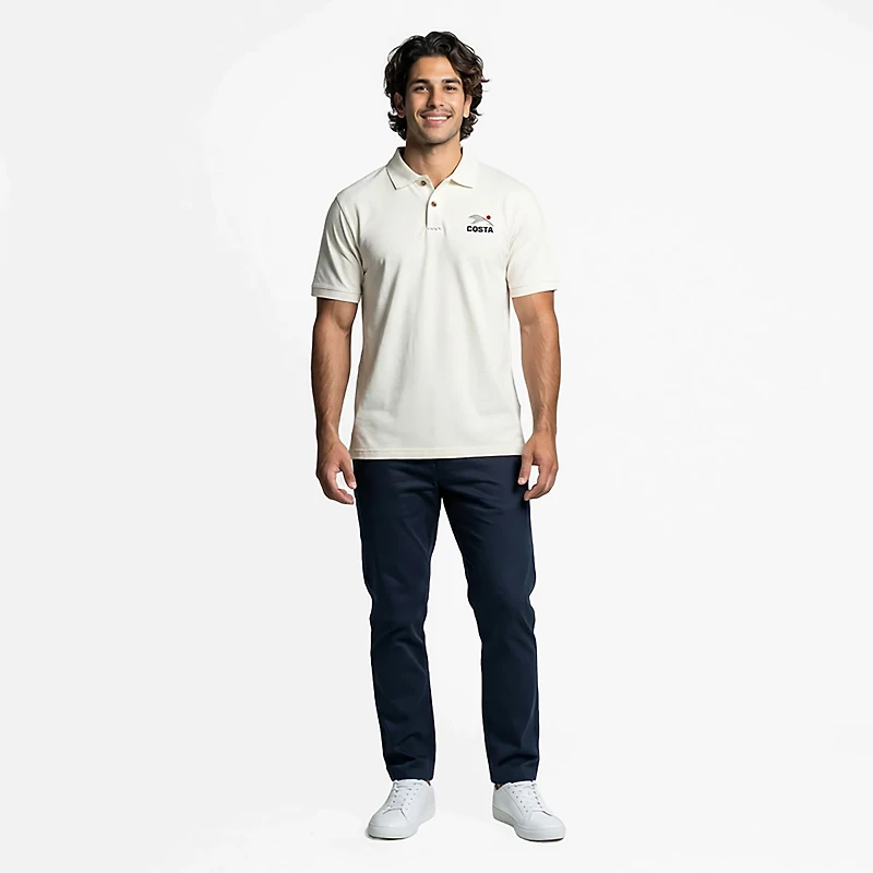 Costa Del Mar Men's Sundown Polo Shirt