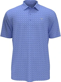 Callaway Boys' Argyle Allover Print Polo Shirt