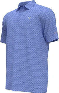 Callaway Boys' Argyle Allover Print Polo Shirt