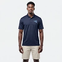 Champion Men's North Carolina Tar Heels School Script Textured Solid Polo