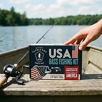 Mystery Tackle Box USA Bass Fishing Lure Kit