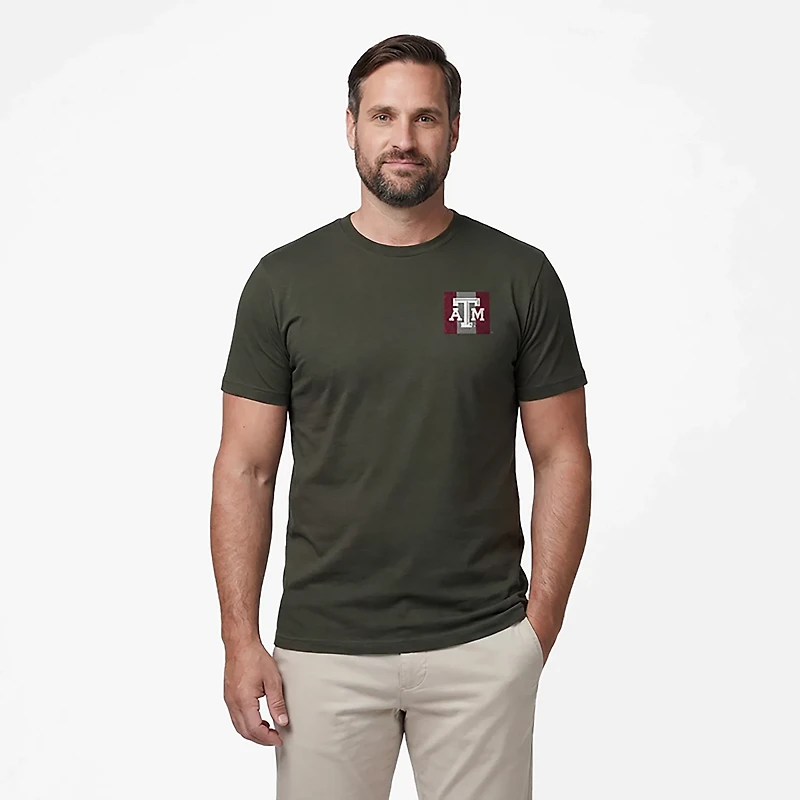Image One Men's Texas A&M Football Stadium Mascot Ticket DS T-shirt