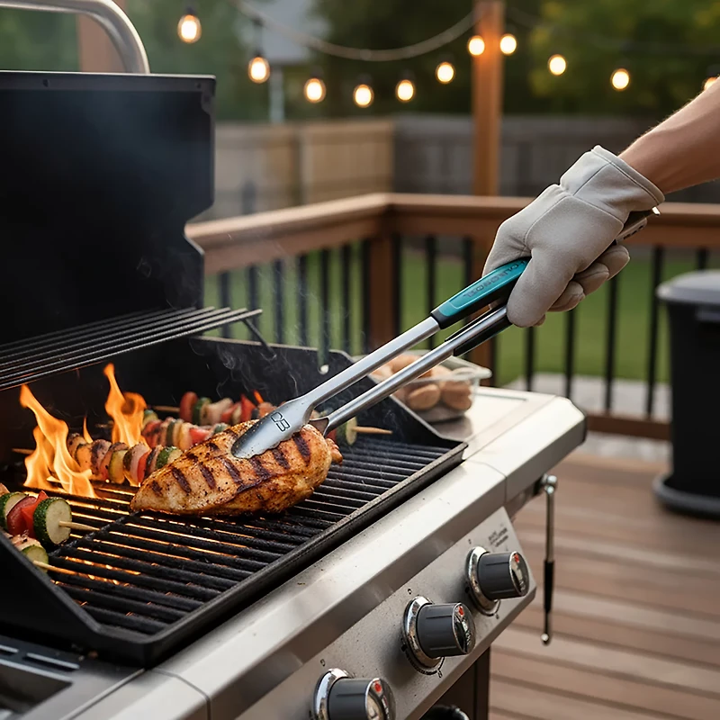 Charbroil Comfort-Grip Locking Grill Tongs