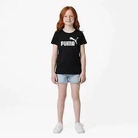 PUMA Girls’ Foundations No.1 Logo T-shirt