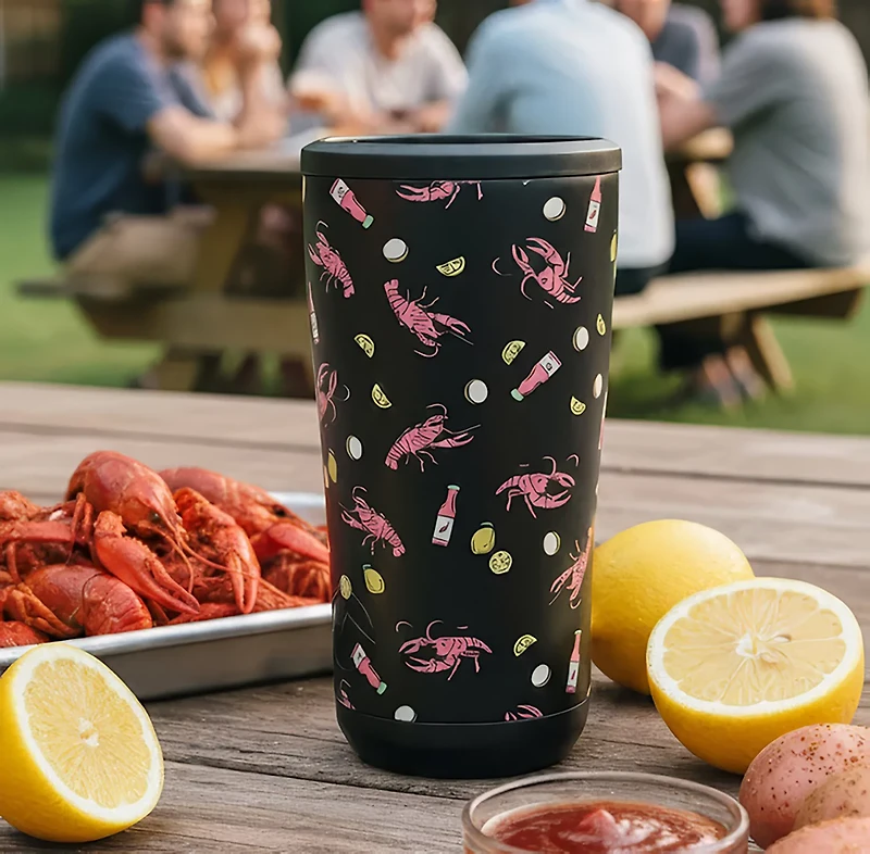 Magellan Outdoors 12 oz Slim Can Holder with Sliding Lid