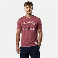 WILDCAT RETRO Men's University of South Carolina Block Arch Over Vault Mascot Graphic T-shirt