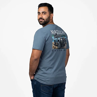 Magellan Outdoors Men's Short Sleeve Tall Truck T-shirt