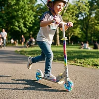 Ozbozz TieDye Foldable Scooter