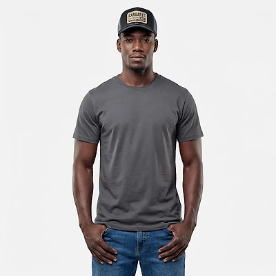 Carhartt Men's Canvas Mesh-Back Workwear Patch Cap