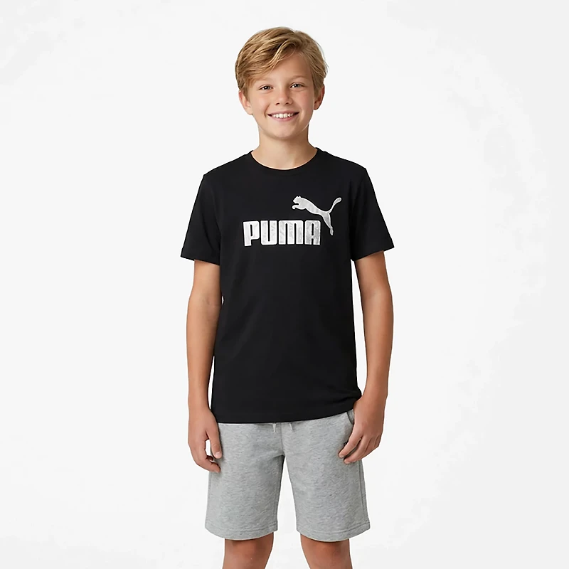 PUMA Boys’ Cotton Jersey GFX T-shirt