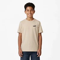 PUMA Boys’ PS Essentials Basics No 1 Logo T-shirt