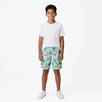 Hurley Boys' Parrot-Dise Pull On Swim Shorts