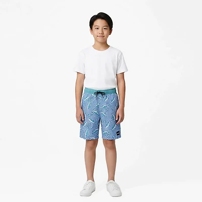 Hurley Boys' Dizzy Shark Pull On Swim Shorts