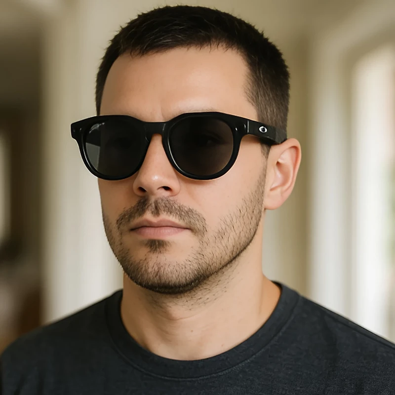 Oakley Adults' HSTN Meta Polarized Sunglasses