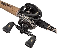 SheFish Fashion Elite 7 ft MH Leopard Pink Baitcast Combo