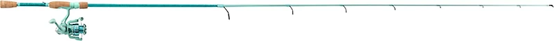 SheFish Sparkle Elite 6 ft 6 in M Teal Spinning Combo