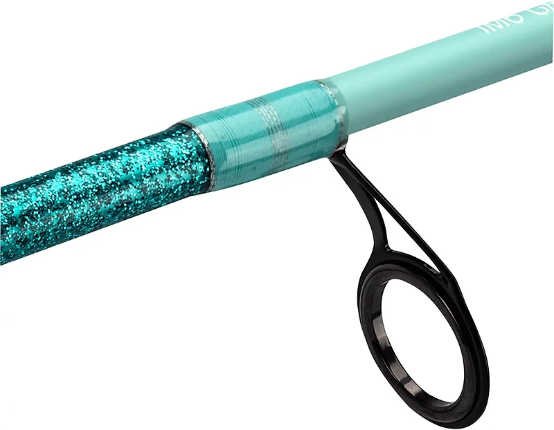 SheFish Sparkle Elite 6 ft 6 in M Teal Spinning Combo