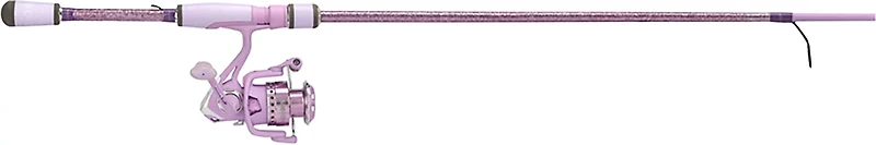 SheFish Sparkle Elite 6 ft 6 in M Lavender Spinning Combo