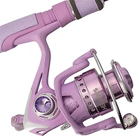 SheFish Sparkle Elite 6 ft 6 in M Lavender Spinning Combo