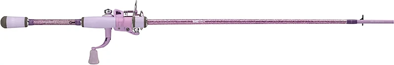 SheFish Sparkle Elite 6 ft 6 in M Lavender Spinning Combo
