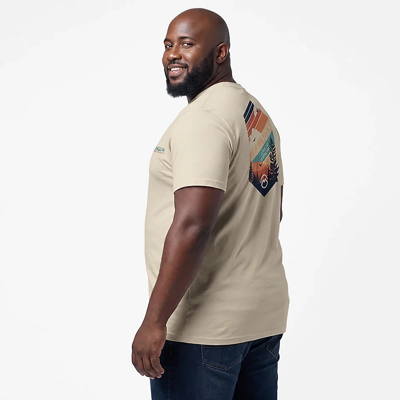 Magellan Outdoors Men's Illinois Badge Zonal State Graphic T-shirt