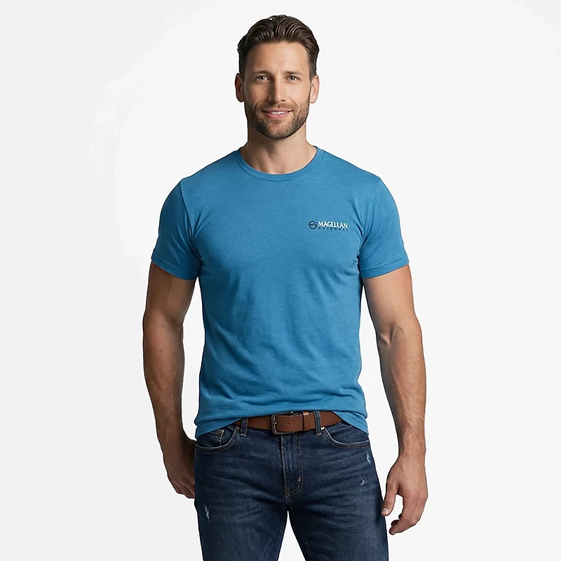 Magellan Outdoors Men's West Virginia Dog Follow Me State T-shirt