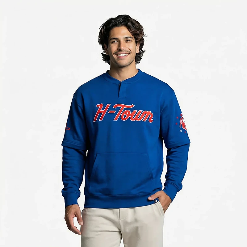 '47 Houston Rockets Off Glass Double Crew Sweater