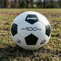 Franklin Sports Competition 100 Deflated Soccer Ball 12-Pack