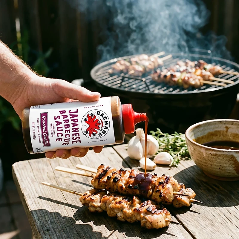 Bachan's Roasted Garlic 17 oz Japanese Barbecue Sauce