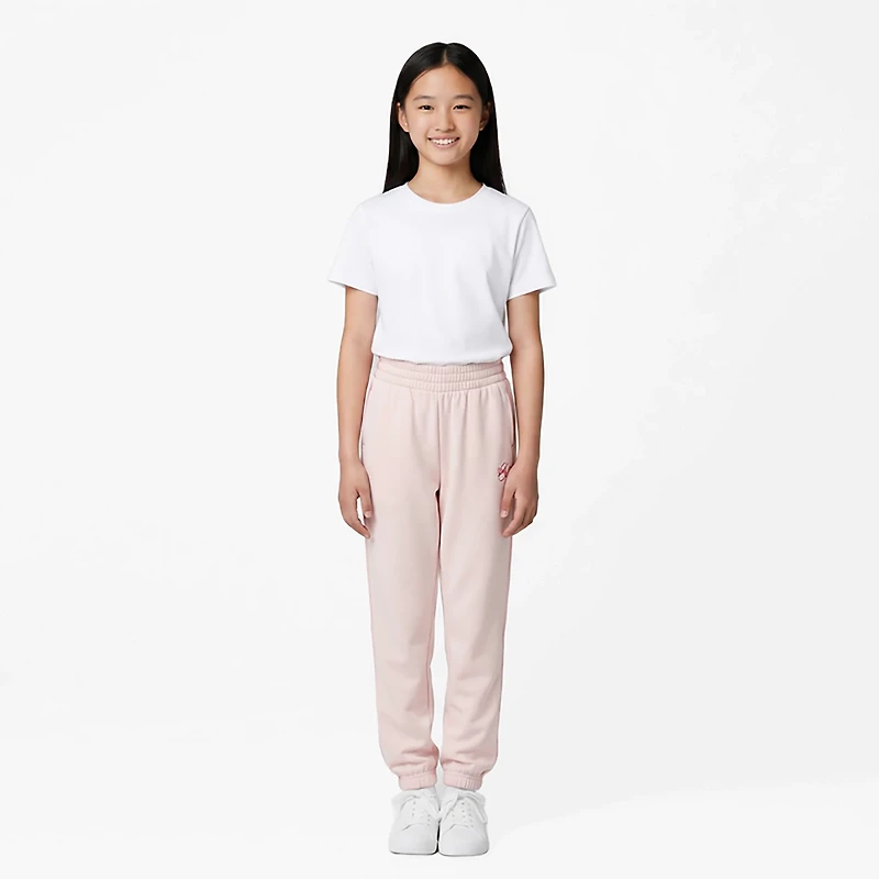 PUMA Girls’ 4-6X Bow Society Pack Cotton Fleece Joggers
