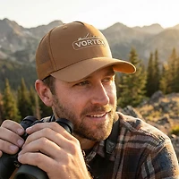 Vortex Men's Peakline Silicone Logo Cap
