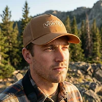 Vortex Men's Peakline Silicone Logo Cap