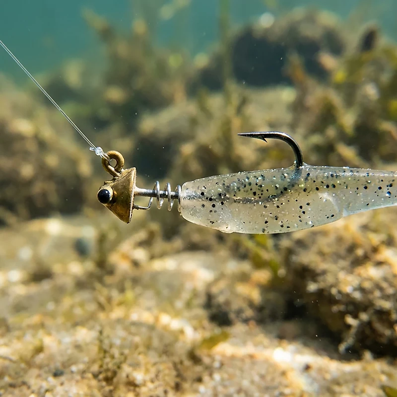 No Live Bait Needed 3 Shrimp Jighead 3-Pack