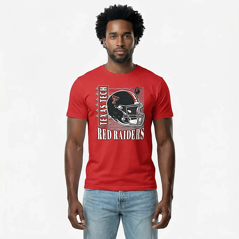 '47 Texas Tech Football Helmet Regional Franklin SS T-shirt