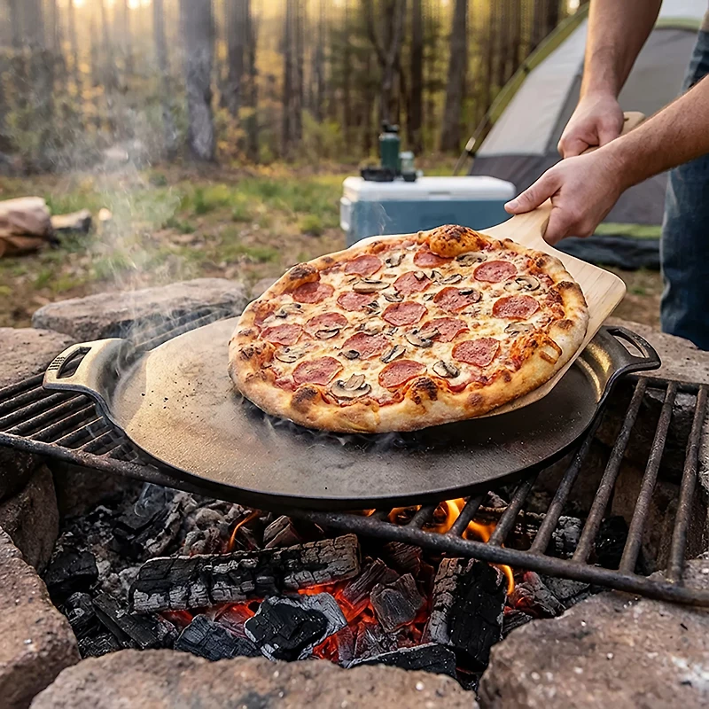 Lodge 15 in Cast Iron Pizza Pan