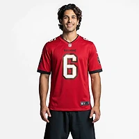 Nike Men's Tampa Bay Buccaneers Baker Mayfield Game Home Player Name and Number Jersey