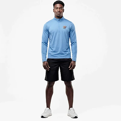 Antigua Men's Oklahoma City Thunder Tribute 1/4-Zip Pullover Top