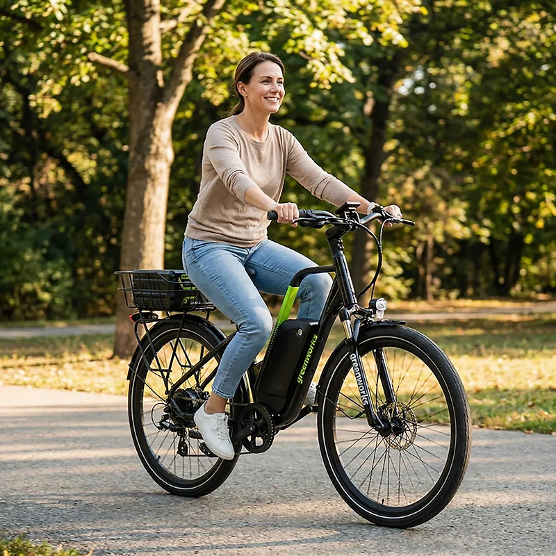 Greenworks 60V 27.5 in Commuter E-Bike 5Ah Battery