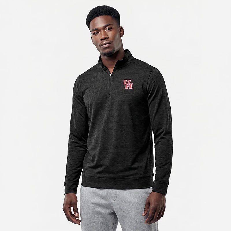 Antigua Men's University of Houston Bright 1/4 Zip Pullover