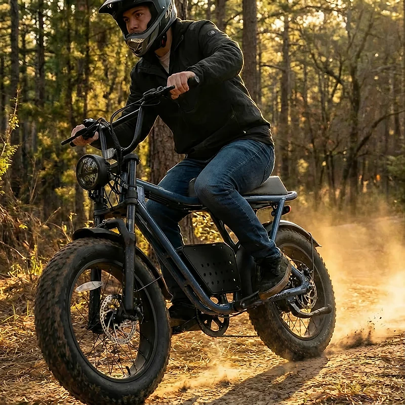 GOTRAX Adults' Pioneer Cruiser 20" 7-Speed Electric Bike